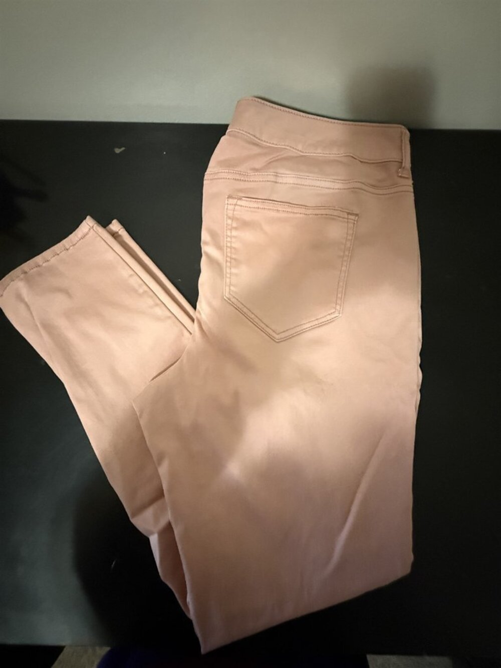 Maurices Jeans Straight Leg Pink / Salmon Women's Size 18 Regular
